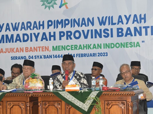 Dr Syamsudin dan Dr Ima Ni’mah kembali Pimpin Muhammadiyah dan Aisyiyah Banten Periode 2022 – 2027