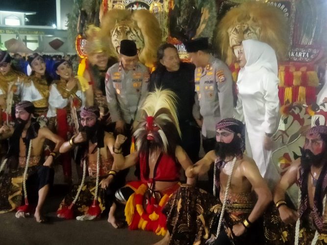 Meriahnya Gebyar Seni Budaya Nusantara Polda Banten 2023