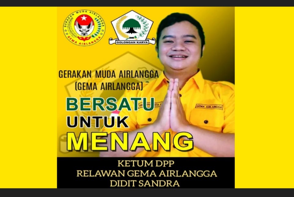 Gerakan Muda Airlangga: Ketum Golkar Cocok Maju Berpasangan dengan Sandiaga Uno