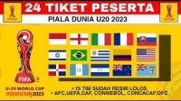 Inilah Daftar Lengkap Negara Peserta Piala Dunia U-20 2023 di Indonesia