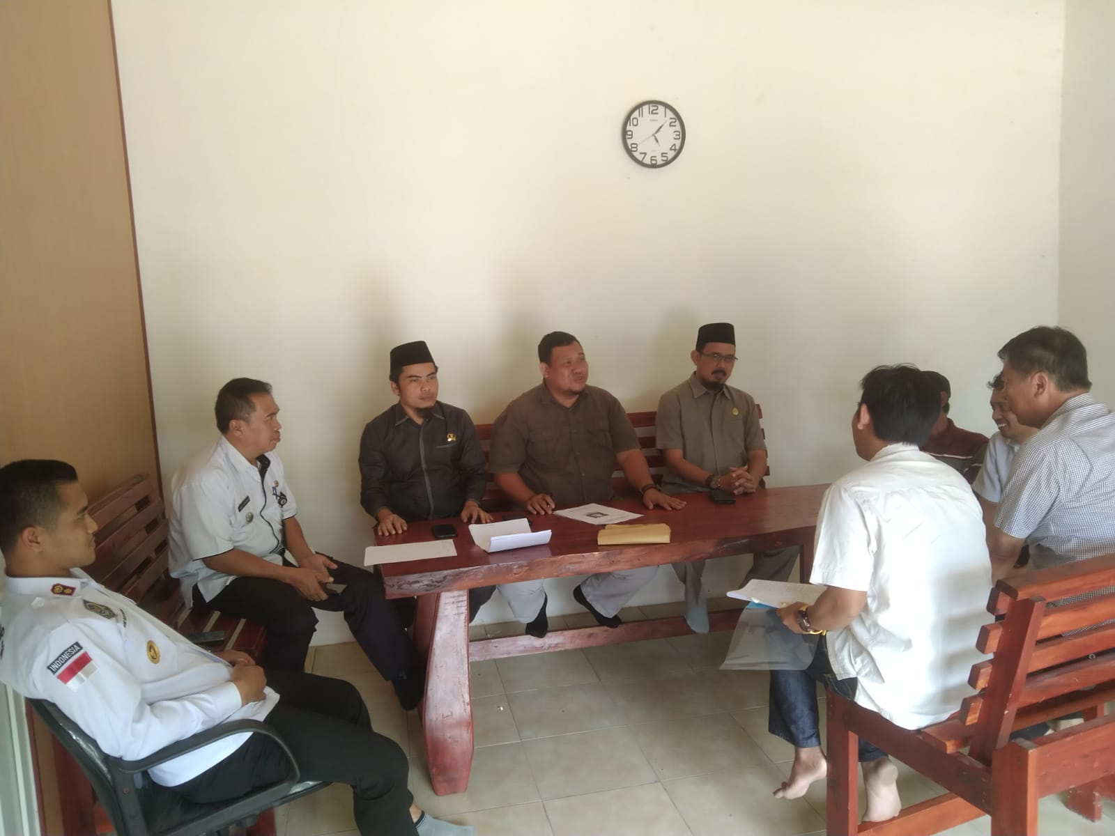 Anggota DPRD Kabupaten Serang Sidak Pembangunan Gudang di Tunjung Teja