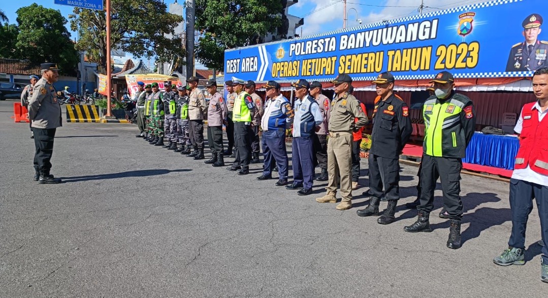 Pelayanan Prima Polresta Banyuwangi Memberi Rasa Aman, Nyaman dan Berkesan bagi Pemudik Arah Banyuwangi