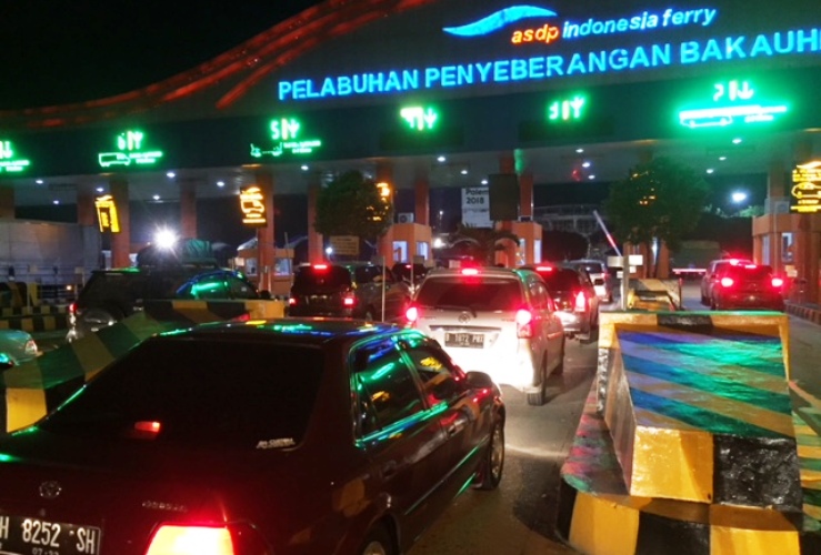 Pelabuhan Bakauheni Mulai Dipadati Arus Balik Lebaran