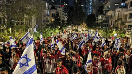 Ribuan Pendemo Israel Masih Blokir Jalan Tuntut PM Netanyahu Batalkan Reformasi Kontroversial