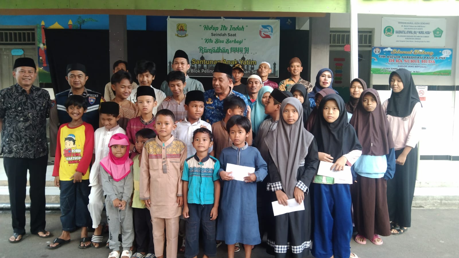 Kelurahan Sendang Menggelar Santunan Anak Yatim
