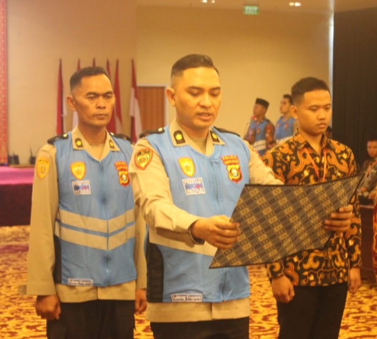 Kapolda Sumsel Pimpin Penandatanganan Fakta Integritas Calon Anggota Polri