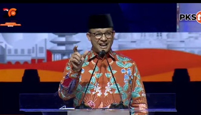 Pidato Anies pada Milad PKS ke 21 Singgung Upaya Penjegalan Dirinya
