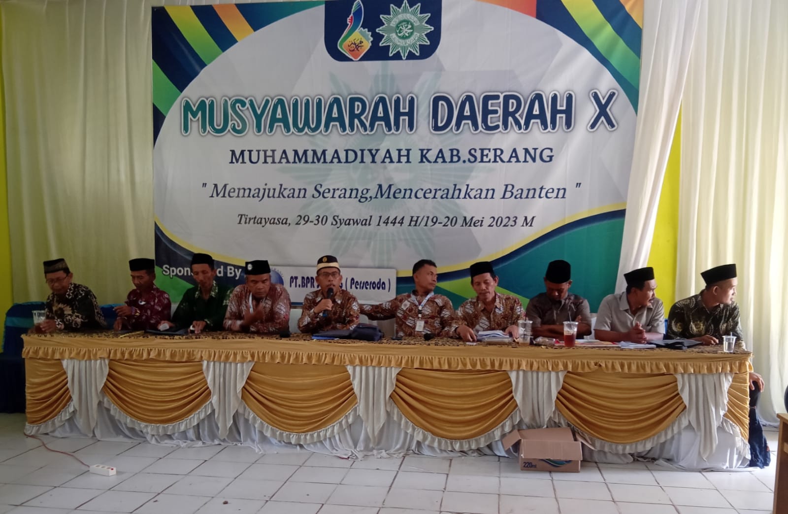 Mabrur AMS Kembali Pimpin Persyarikatan Muhammadiyah Kabupaten Serang