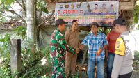 Bhabinkamtibmas Bersama Babinsa Desa Tanjung Baru Himbau Masyarakat Cegah Karhutla