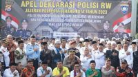 Kepolisian Resort Kota Serang Apel Deklarasi Polisi RW