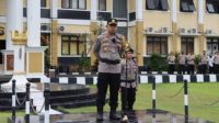 May Day, Kapolres Pimpin Apel Personel di Halaman Mapolres OKU