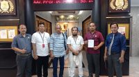 Ketum FKMB Banten Dampingi Tim PH PPWI Laporkan Kegiatan Tambang Pasir Silika Diduga Ilegal