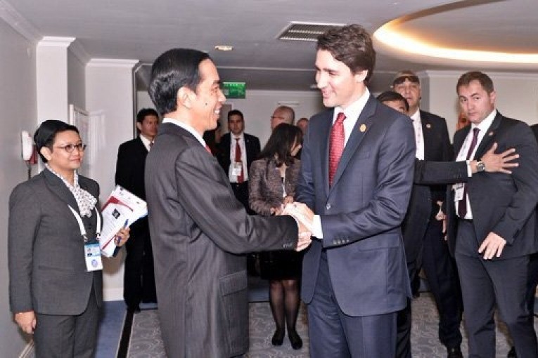 Jokowi Bertemu PM Kanada, Bahas Investasi di IKN