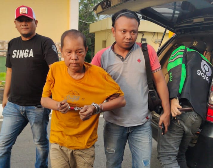 Pelaku Penusukan istri Hingga Tewas Berhasil Ditangkap Resmob Singa Ogan OKU