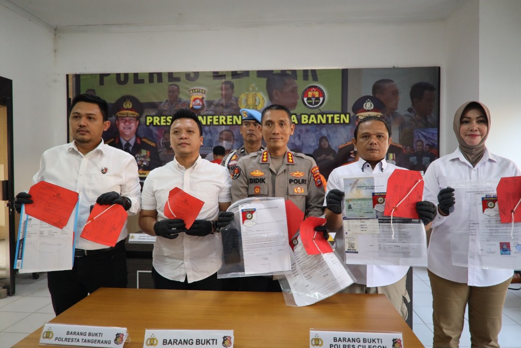 Polda Banten dan Jajaran Tangkap 2 Pelaku Kasus Perdagangan Orang, Pelaku Janjikan Upah Besar