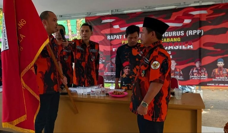 RPP PAC Kecamatan Curug Kota Serang, Ketua MPC PP Kota Serang Sampaikan Perintah Organisasi