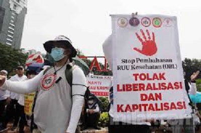 Para Nakes Ancam Mogok Nasional jika RUU Kesehatan Jadi Disahkan Para Nakes Ancam Mogok Nasional jika RUU Kesehatan Jadi Disahkan