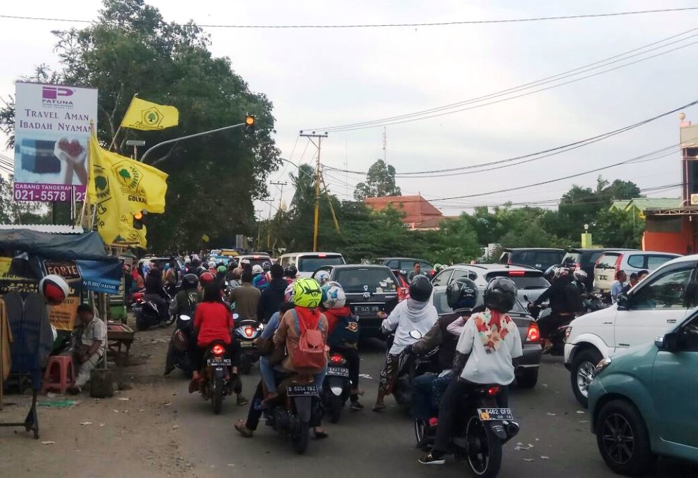 Walkot Tangerang Bakal Rancang Rekayasa Lalin di Situ Cipondoh Karena Sering Macet