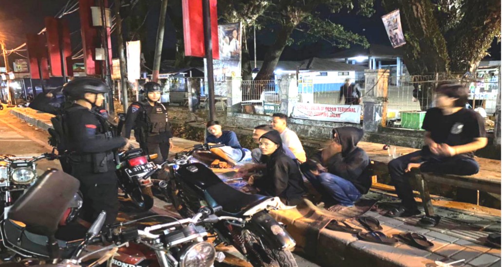 Batalyon C Pelopor Satbrimob Polda Banten Terus Ciptakan Situasi Kamtibmas Kondusif