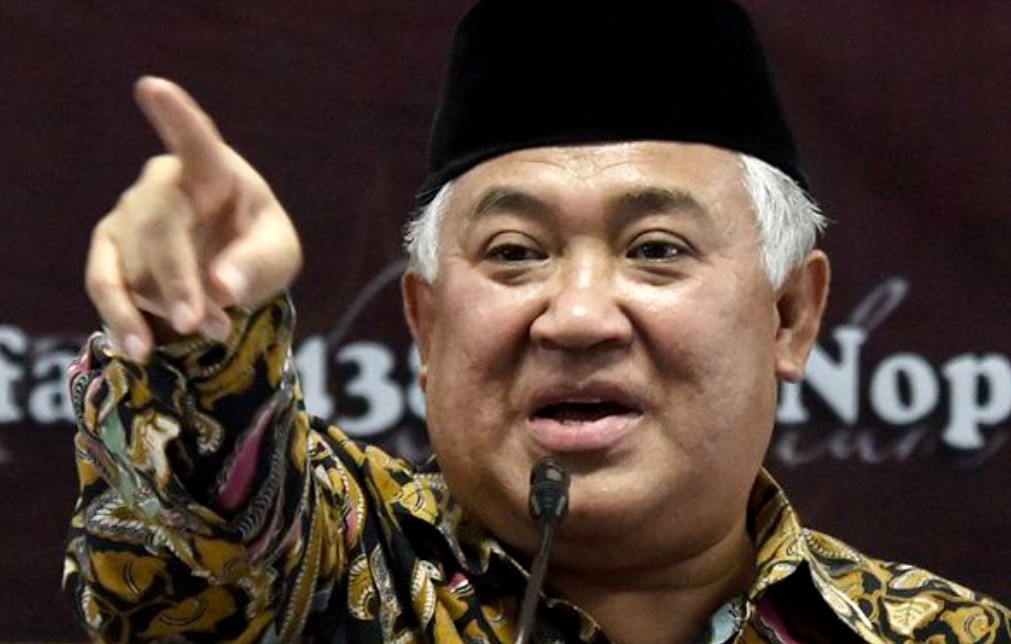 Polemik Rocky Gerung, Sikap Muldoko Pasang Badan Bela Jokowi Pancing Reaksi Din Syamsudin