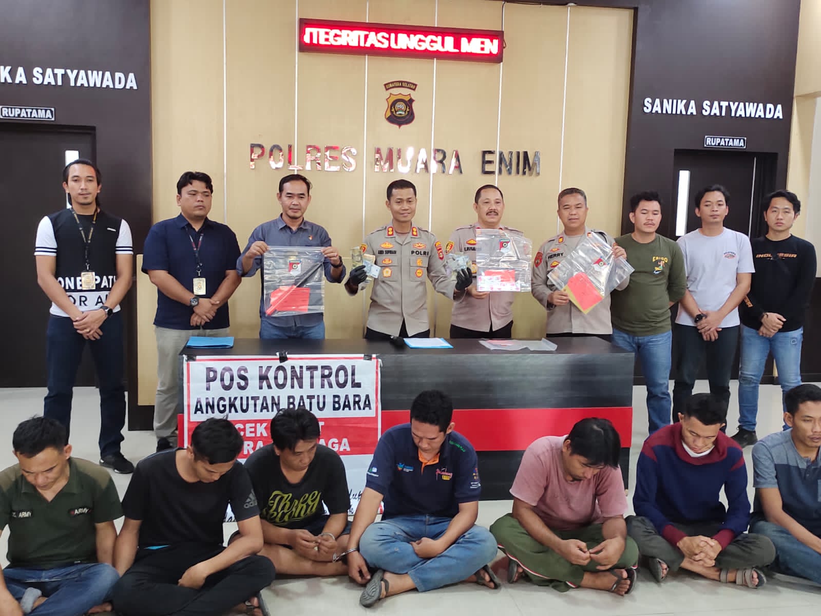 Pungli yang Selalu Meresahkan Digulung Habis oleh Polsek Tanjung Agung Polres Muara Enim