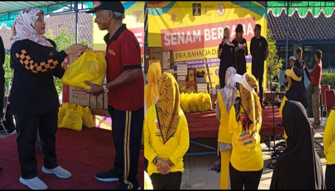 Sambut Hari Kemerdekaan RI ke 78, Bapas Kelas II (Dua) Wonosari Adakan Senam bersama