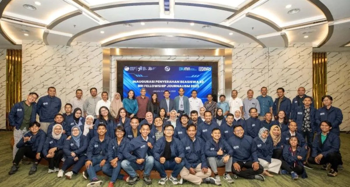 BRI Peduli Kukuhkan 45 jurnalis se-Indonesia Dapatkan Program Bea Siswa S2