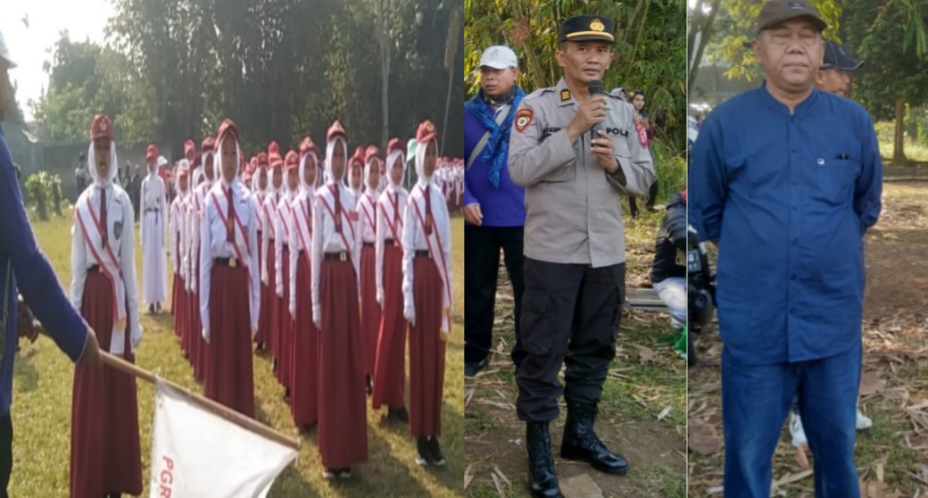Lomba LKBB Sambut HUT RI Ke 78 di Lapangan Polsek Warunggunung
