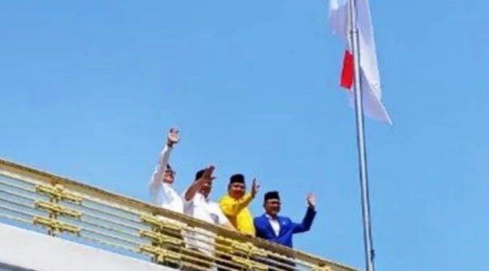 Deklarasi 4 Partai KKIR, Prabowo: Koalisinya Bagian dari Tim Presiden Jokowi