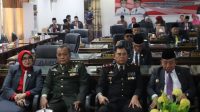 Bupati Heri Amalindo Diwakili Wabup Hadiri Rapat Paripurna DPRD Mendengarkan Pidato Kenegaraan Presiden RI 