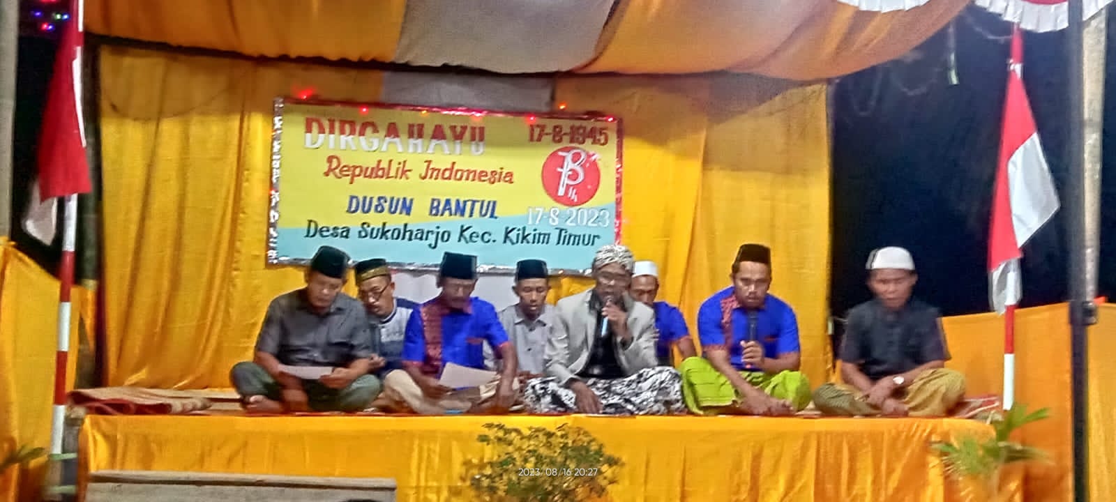 Pemdes Suko Harjo Melaksakan Kegiatan Renungan Suci HUT RI Ke 78