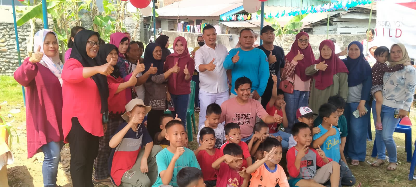 Lurah Pasar Lama Lahat Saksikan Perlombaan Dalam Rangka HUT RI Ke -78