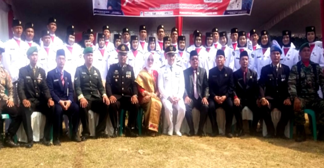 Camat Fredy Febriansyah S.STP. MSi, Inspektur Upacara HUT RI Ke 78 Tahun di Rambang Niru