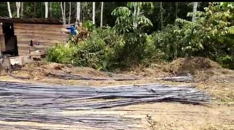 Proyek APBD Muara Enim Bangun Fasilitas Puskesmas EPD Tanpa Papan Informasi Proyek