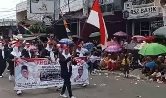 Srikandi Heri Amalindo Turut Serta Pawai Pembangunan Meriahkan HUT RI Ke 78 di Lahat