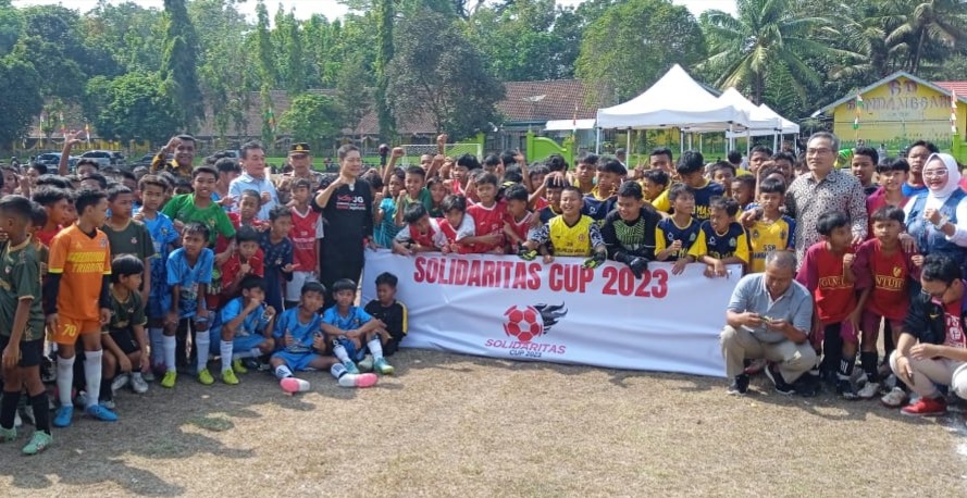 Even Sepak bola U-12 Solidaritas Cup 2023 Resmi Dibuka oleh Bupati Bantul