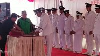 Ahmad Sartono Resmi Dilantik Kades Tanah Abang Selatan “Dapat Mobil Operasional Desa Dari Bupati PALI”