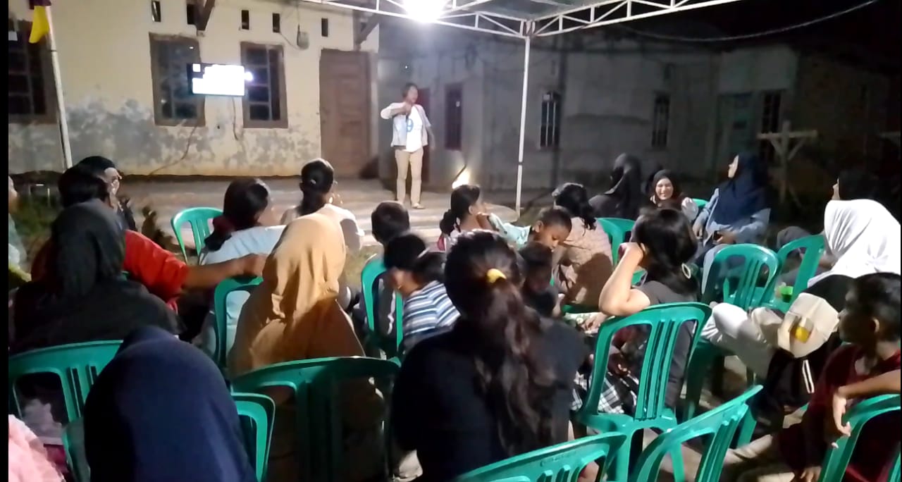 Masyarakat Tebing Sanif Kelurahan Talang Ubi Selatan Adakan Lomba Karaoke dan Domino