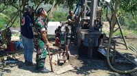 Masyarakat Bersama Babinsa Koramil 08/Ponjong Kodim 0730/Gkidul Berupaya Atasi Kekiringan