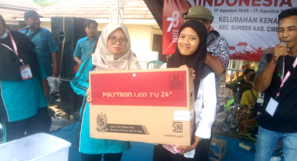 Puncak Rangkaian Acara HUT Ke-78 RI di Kelurahan Kenanga, Kreatif dan Meriah