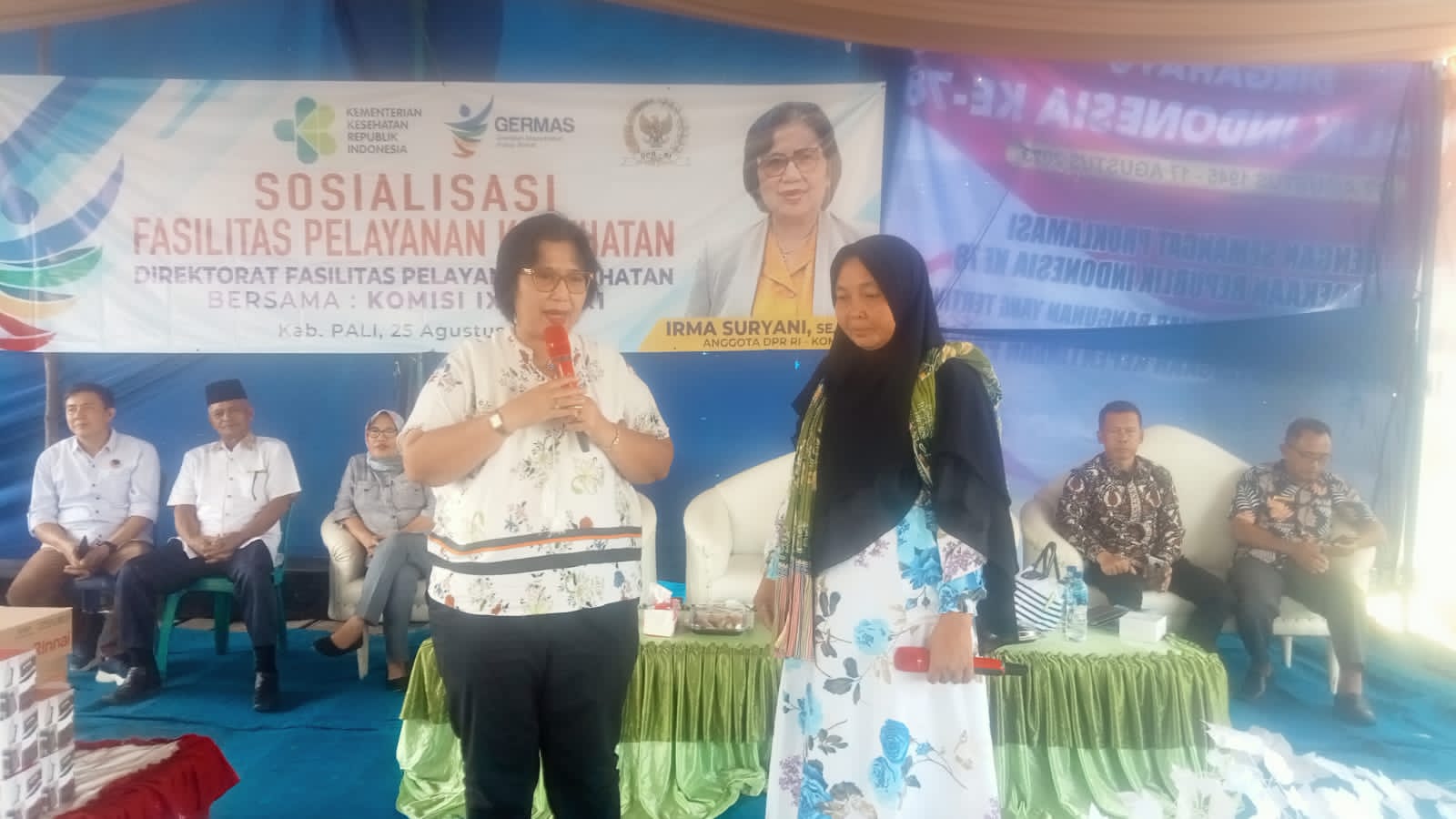 Irma Suryani SE.,MN Adakan Sosialisasi Fasilitas Pelayanan Masyarakat dan PJKN