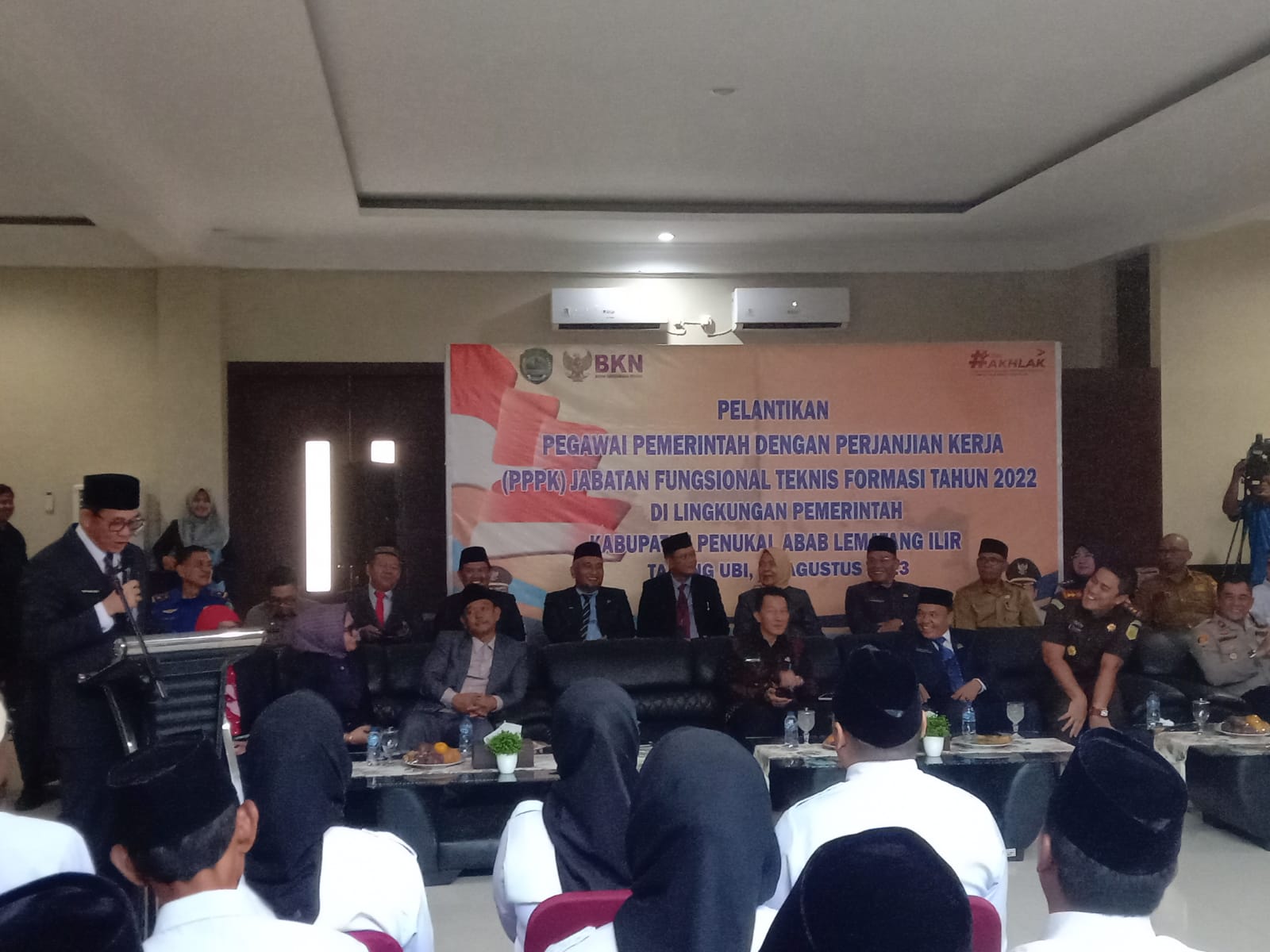 33 Orang PPPK di Lingkungan Pemkab PALI Hari Ini Dilantik oleh Bupati Heri Amalindo