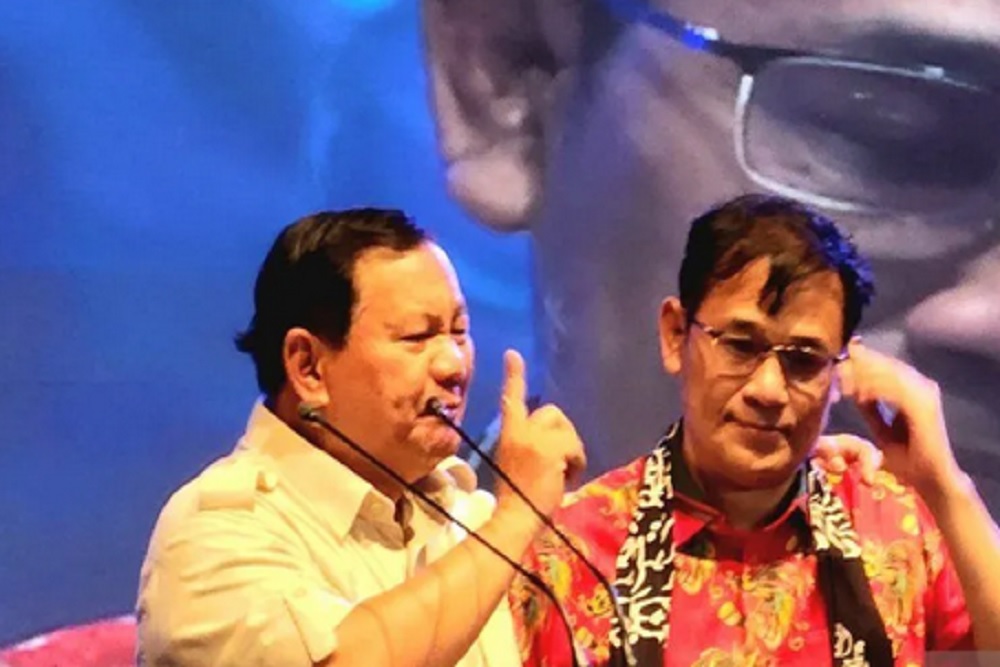 Budiman Sudjatmiko Resmi Dukung Prabowo Deklarasikan Prabu (Prabowo-Budiman)