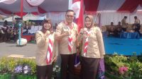 Upacara Hari Pramuka Ke-62, Anggota Pramuka Lahat Kompak Lakukan Tarian Ini