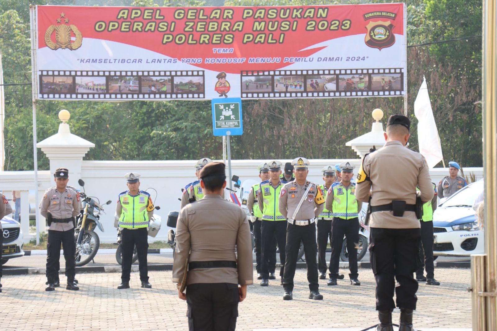 Operasi Zebra Musi 2023 di Wilayah Hukum Polres PALI Sudah Dimulai