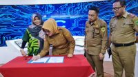 Wujudkan Komitmen Bupati Heri Amalindo, Pemkab PALI Teken MOU dengan Pemkab Sumedang 