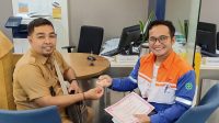 Masjid Al-Mahdi Betung Barat Kecamatan Abab Dapat Bantuan dari PT. Daqing Citra PTS