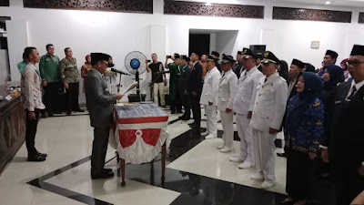 Berikut Nama 34 Pejabat Eselon di Lingkungan Pemkab Empat Lawang Dilantik Bupati H. Joncik Muhammad