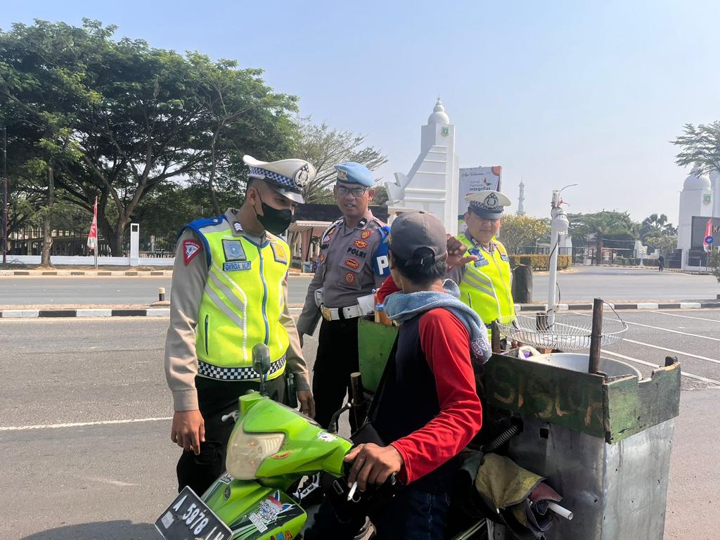 Hari Ke 7 Ops Zebra Maung 2023, Satgas Preventif dan Gakkum Laksanakan Gatur, Himbauan serta Teguran