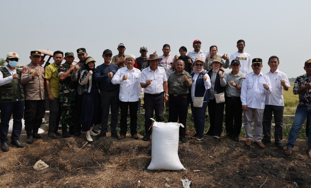 Panen Raya di Tanara, Pj Gubernur Banten Al Muktabar: Bagian Ekspedisi Reformasi Birokrasi Berdampak